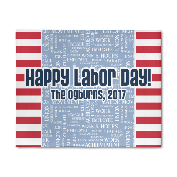 Custom Labor Day 8' x 10' Patio Rug (Personalized)