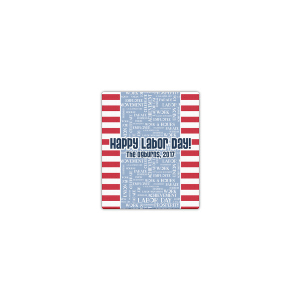 Custom Labor Day Canvas Print - 8x10 (Personalized)