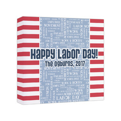 Labor Day Canvas Print - 8x8 (Personalized)