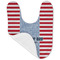 Labor Day Baby Bib - AFT folded