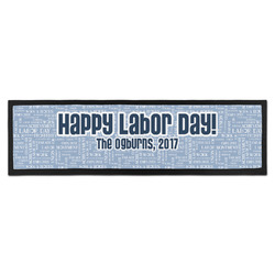 Labor Day Bar Mat - Large (Personalized)