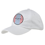 Labor Day Baseball Cap - White (Personalized)