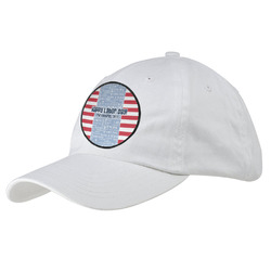 Labor Day Baseball Cap - White (Personalized)