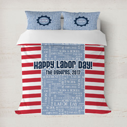 Labor Day Duvet Cover (Personalized)