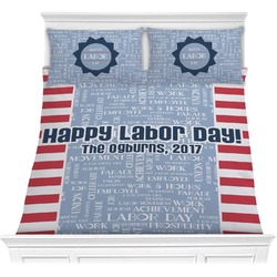 Labor Day Comforter Set - Full / Queen (Personalized)
