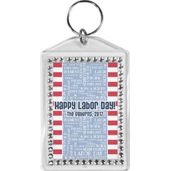 Labor Day Bling Keychain (Personalized)