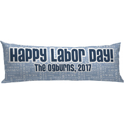 Labor Day Body Pillow Case (Personalized)