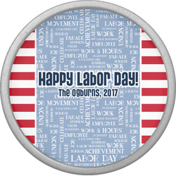 Labor Day Cabinet Knob (Silver) (Personalized)