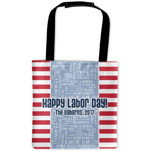 Custom Labor Day Auto Back Seat Organizer Bag (Personalized)