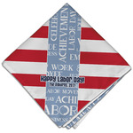 Labor Day Cloth Dinner Napkin - Single w/ Name or Text