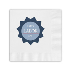 Labor Day Coined Cocktail Napkins