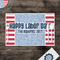 Labor Day Disposable Paper Placemat - In Context