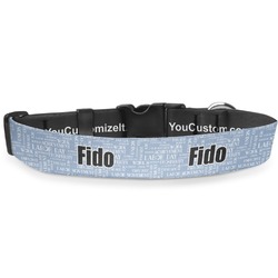 Labor Day Deluxe Dog Collar (Personalized)