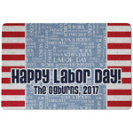 Labor Day Dog Food Mat w/ Name or Text