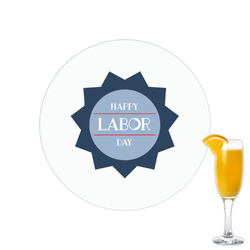 Labor Day Printed Drink Topper - 2.15"