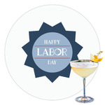 Labor Day Printed Drink Topper - 3.5"