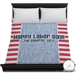 Labor Day Duvet Cover - Full / Queen (Personalized)