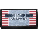 Labor Day Canvas Checkbook Cover (Personalized)