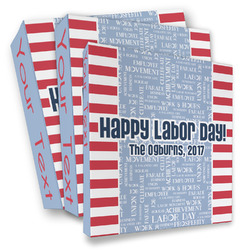 Labor Day 3 Ring Binder - Full Wrap (Personalized)