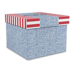 Labor Day Gift Box with Lid - Canvas Wrapped - Large (Personalized)