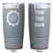 Labor Day Gray Polar Camel Tumbler - 20oz - Double Sided - Approval