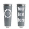 Labor Day Grey RTIC Everyday Tumbler - 28 oz. - Front and Back