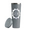 Labor Day Grey RTIC Everyday Tumbler - 28 oz. - Lid Off