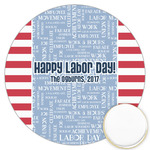 Labor Day Printed Cookie Topper - 3.25" (Personalized)