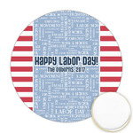 Labor Day Printed Cookie Topper - 2.5" (Personalized)