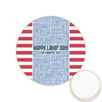 Labor Day Printed Cookie Topper - 1.25" (Personalized)