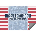 Labor Day Indoor / Outdoor Rug - 5'x8' (Personalized)