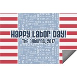 Labor Day Indoor / Outdoor Rug - 3'x5' (Personalized)