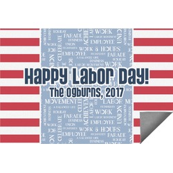 Labor Day Indoor / Outdoor Rug - 3'x5' (Personalized)