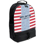 Labor Day Backpacks - Black (Personalized)
