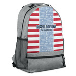 Labor Day Backpack - Grey (Personalized)