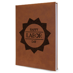 Labor Day Leatherette Journal - Large - Single Sided