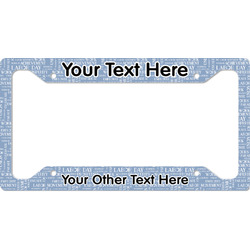 Labor Day License Plate Frame - Style A (Personalized)