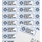 Labor Day Mailing Label on Envelope - Multiple Labels