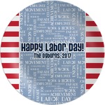 Labor Day Melamine Plate (Personalized)