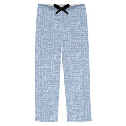 Labor Day Mens Pajama Pants - L