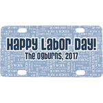 Labor Day Mini/Bicycle License Plate (Personalized)