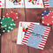 Labor Day On Table with Poker Chips