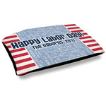 Labor Day Outdoor Dog Bed - Large (Personalized)