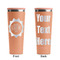 Labor Day Peach RTIC Everyday Tumbler - 28 oz. - Front and Back