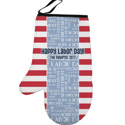 Labor Day Left Oven Mitt (Personalized)