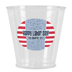 Labor Day Plastic Shot Glass (Personalized)