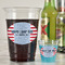 Labor Day Plastic Shot Glasses - In Context