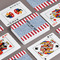 Labor Day Playing Cards - Front & Back View