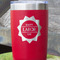 Labor Day Red Polar Camel Tumbler - 20oz - Close Up