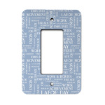 Labor Day Rocker Style Light Switch Cover